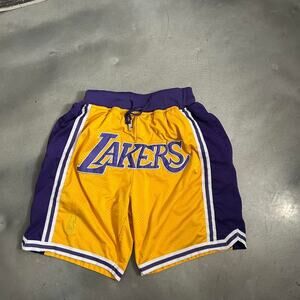 Just Don Yellow Shorts Vintage 90s really cool Medium